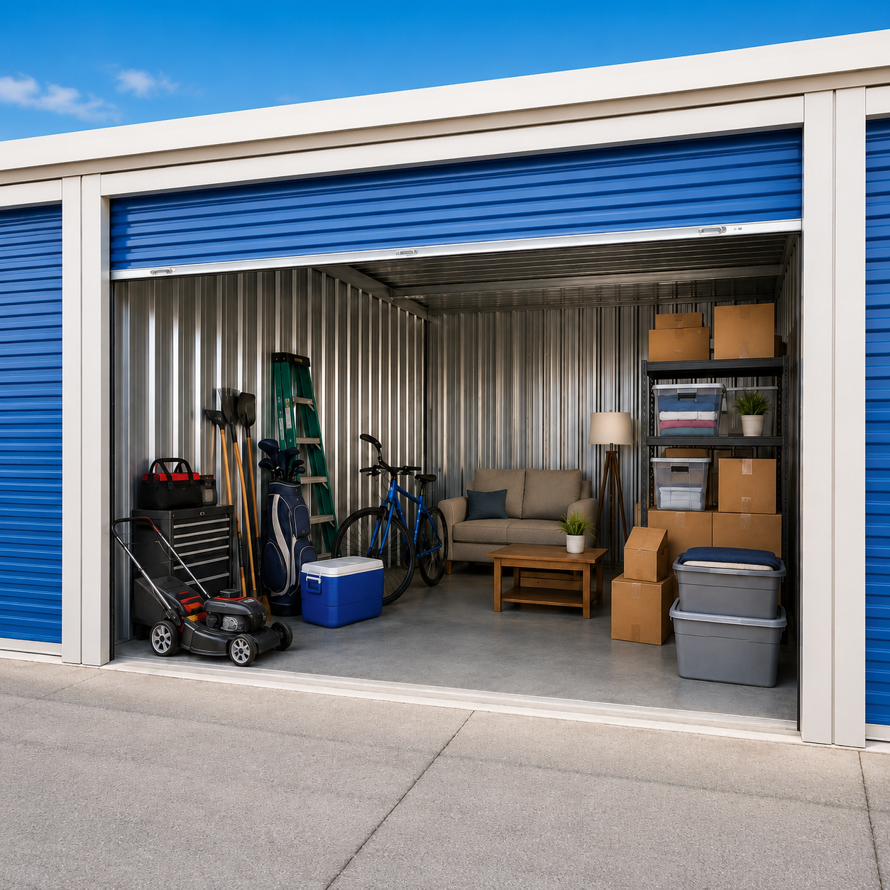 self-storage unit
