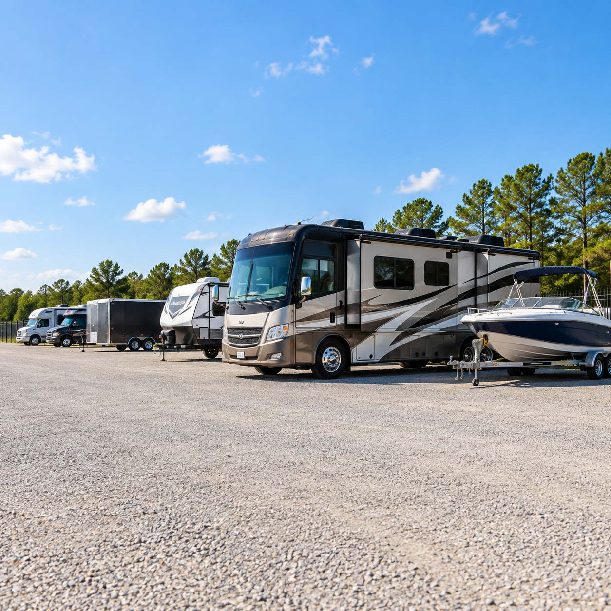 RV Parking in Ludowici